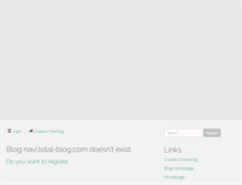 Tablet Screenshot of navi.total-blog.com